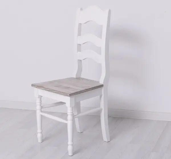 Scaun cu finisaj White / Dove Grey