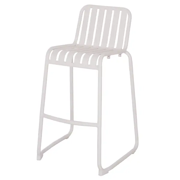 Scaun de bar AVIRON H76 CM - Alb