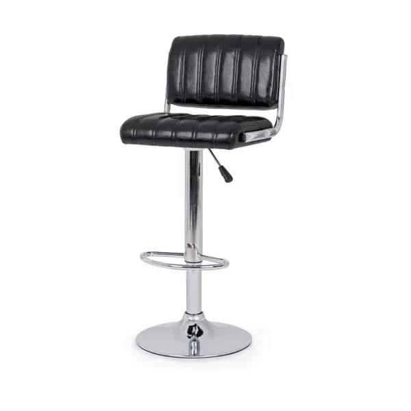 Scaun de bar BARCLAY H63/84 CM - Negru