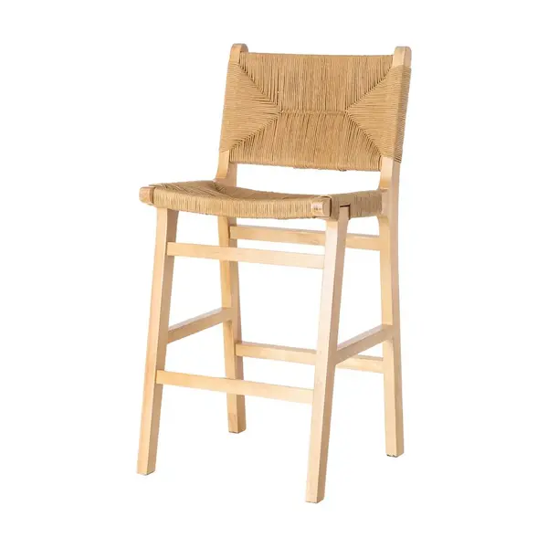 Scaun de bar BASILO H65 CM - Lemn