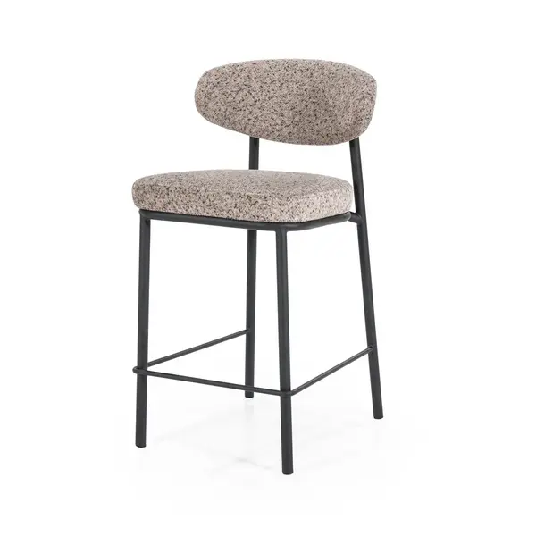 Scaun de bar CAIRO H66 CM - Taupe