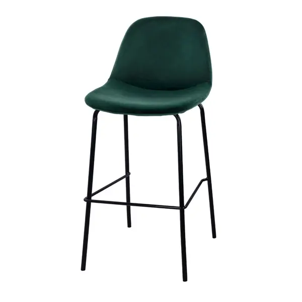 Scaun de bar CALABRIA H65 CM - Verde