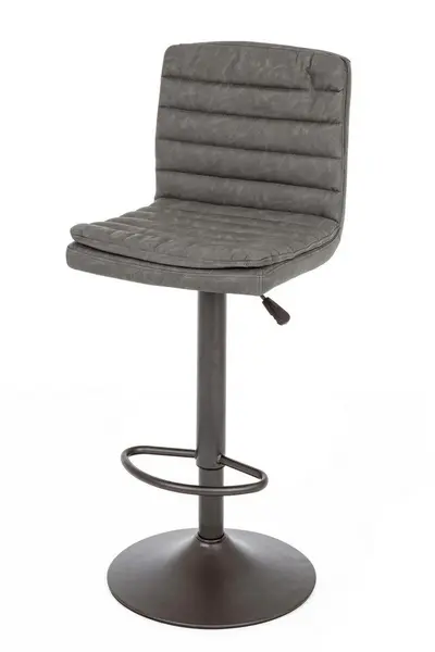 Scaun de bar CONNOR 64/84 - Gri inchis