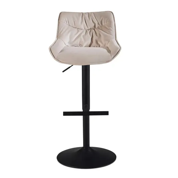 Scaun De Bar din textil, bej