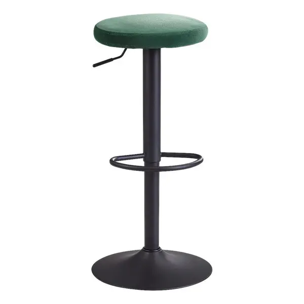 Scaun De Bar din textil, verde