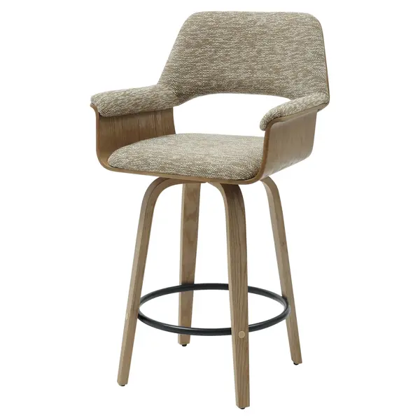 Scaun de bar EMILIE H66 CM - Beige