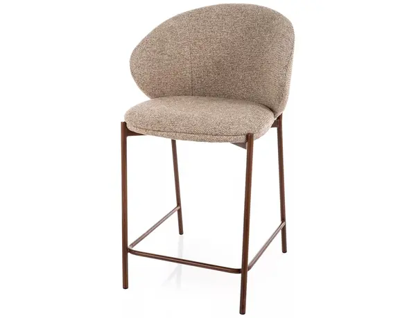 Scaun de bar FARGION H61 CM - Beige