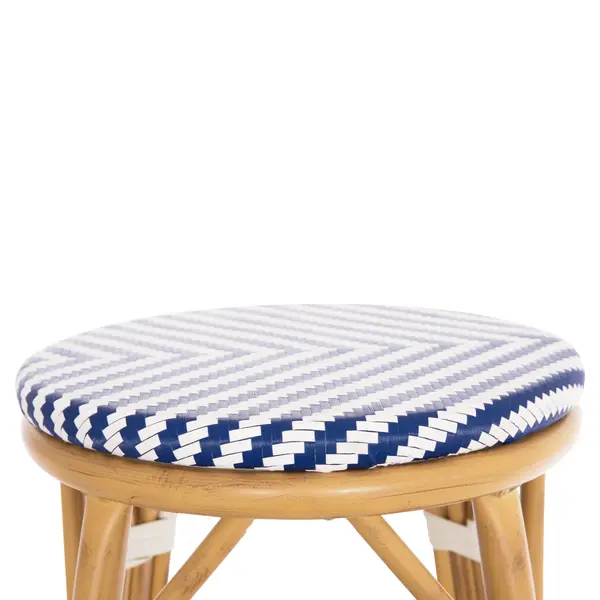 Scaun de bar HARDIV H65 CM - Albastru