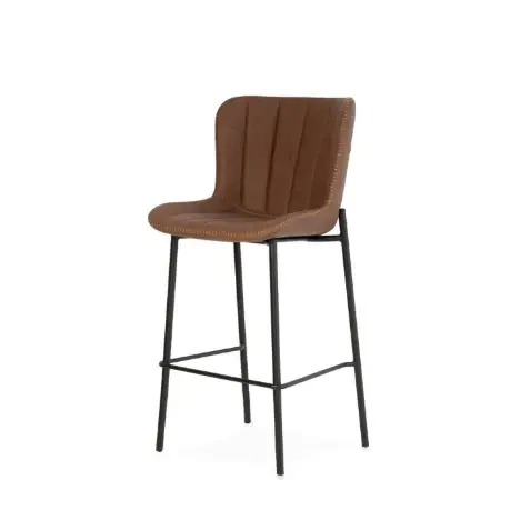 Scaun de bar JOANA H65 CM - Maro