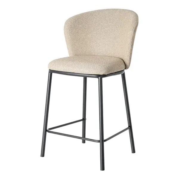 Scaun de bar LILEMAR H65 CM - Beige