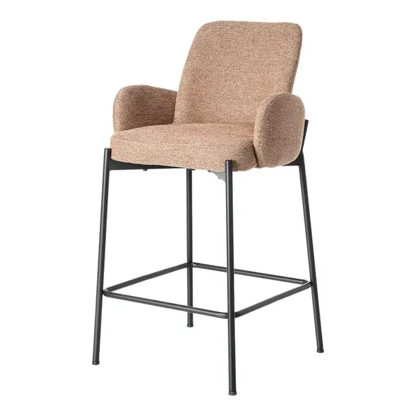 Scaun de bar MALENA H65 CM - Roz