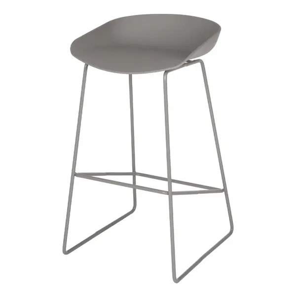Scaun de bar MILANA H73 CM - Grey