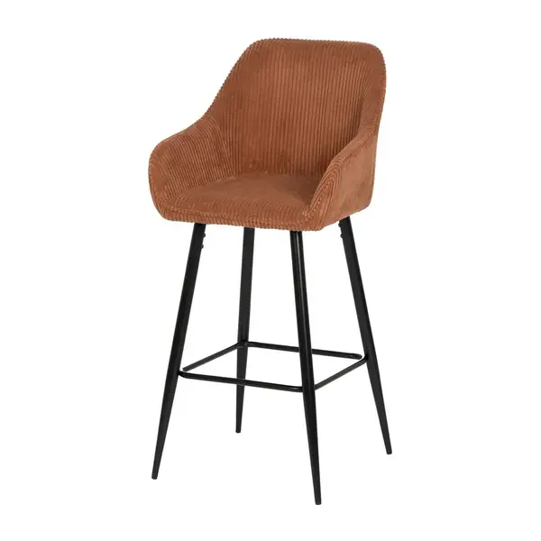 Scaun de bar MOLIS H75 CM - Orange