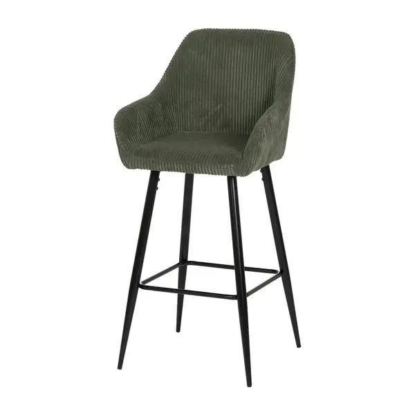 Scaun de bar MOLIS H75 CM - Verde