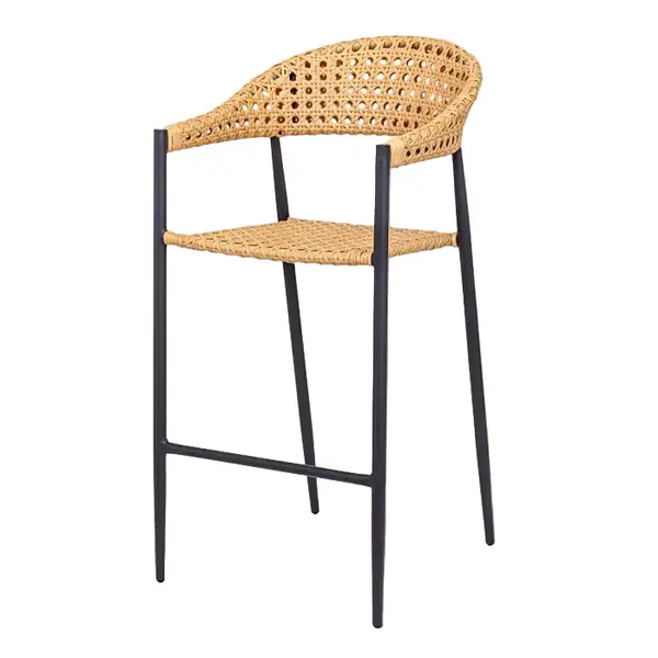 Scaun de bar NIEVE H 72CM - Gri inchis