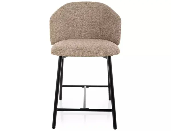 Scaun de bar Osaka H-2 bej 253 / negru mat