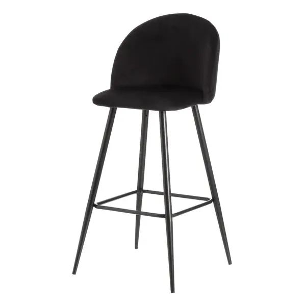 Scaun de bar PIGAL H75 CM - Negru