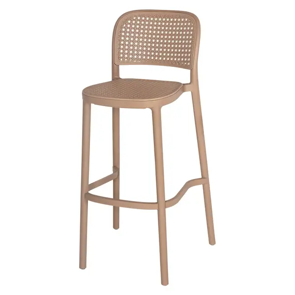 Scaun de bar TUCUMAR H76 CM - Beige