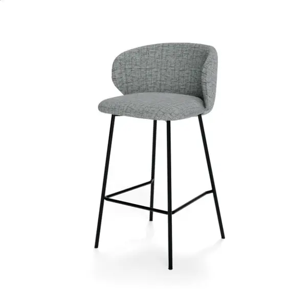 Scaun de bar TULVA H66 CM - Grey