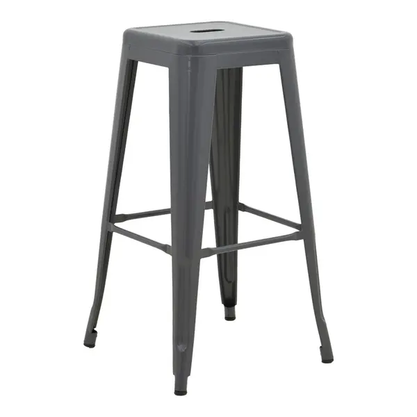 Scaun de bar Utopia Gri 42x42x76 cm