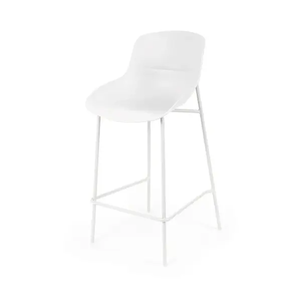 Scaun de bar VAIAN UNI H66 CM - Alb