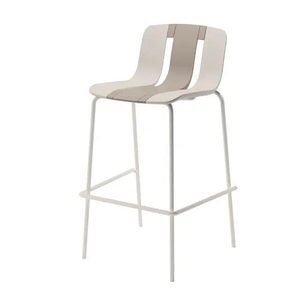 Scaun de bar VONARIS A H76 CM - Beige