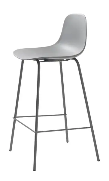 Scaun de bar ZELBRON H67 CM - Grey
