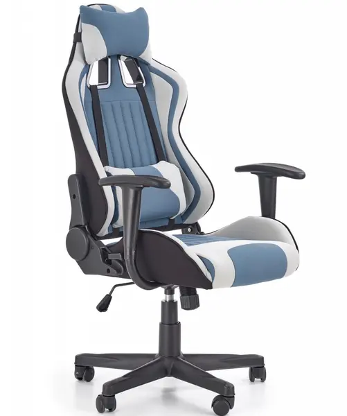 Scaun de birou Cayman gri albastru