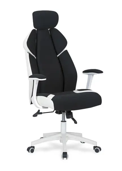 Scaun de birou Chrono negru alb