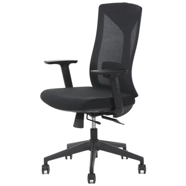 Scaun de birou CYRON BLACK LEG - Negru