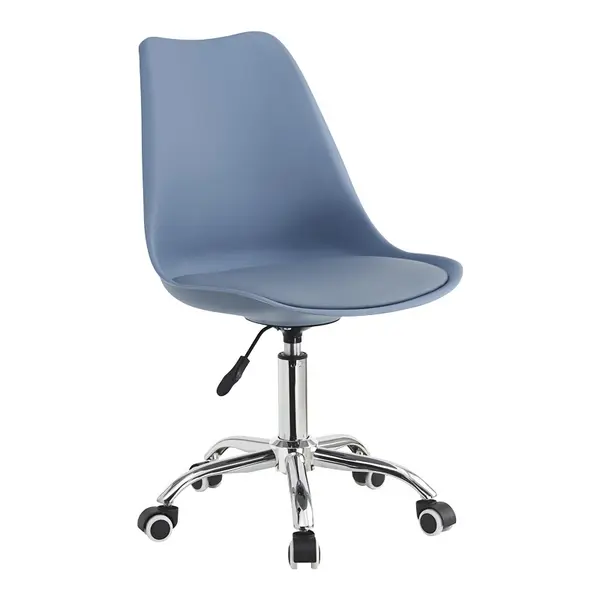 Scaun de birou Gaston II Albastru 48x57x90 cm