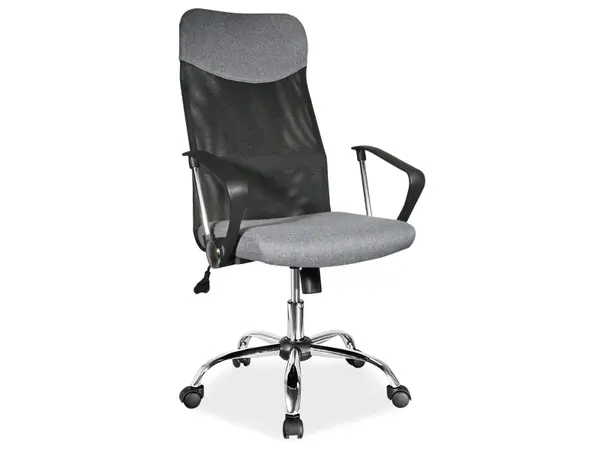 Scaun de birou Q-025 material gri