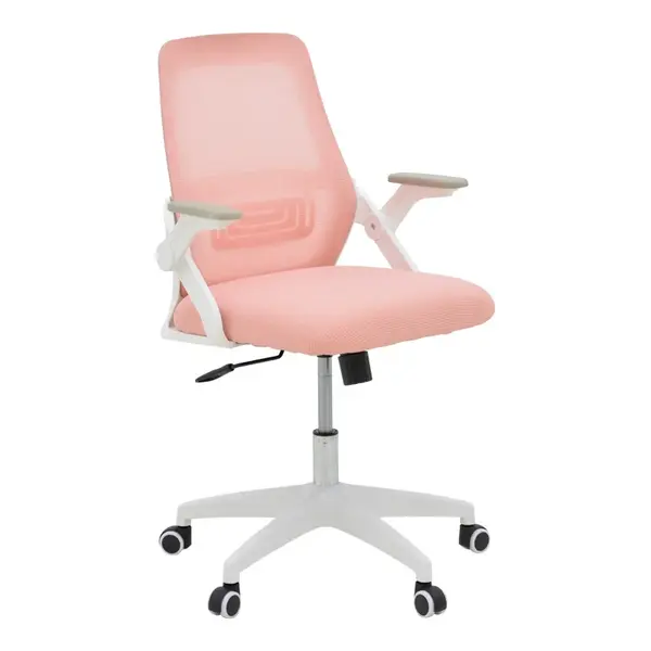 Scaun de birou Reji Alb 58x60x89-99 cm