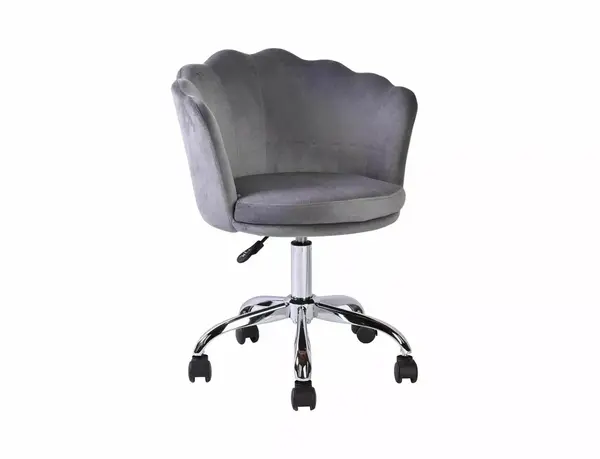 Scaun de birou Rose velvet gri Blu14