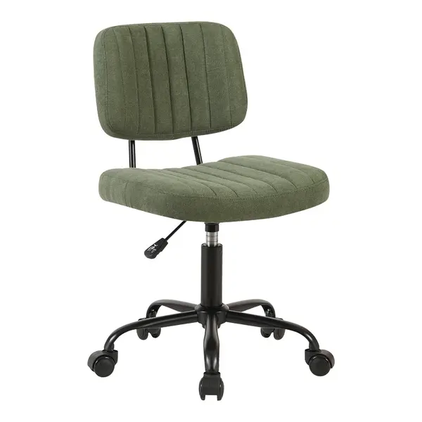 Scaun de birou, Warra, Verde masliniu, 50x52x86 cm