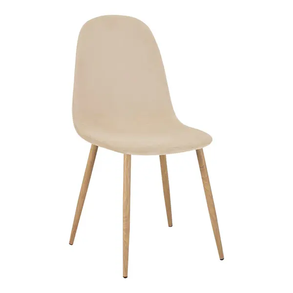 Scaun de dining Bella din catifea gri inchis metal, negru, 43x52x89 cm