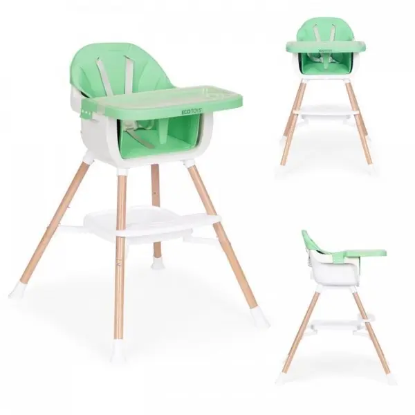 Scaun de masa 2 in 1 Ecotoys HC508 Verde