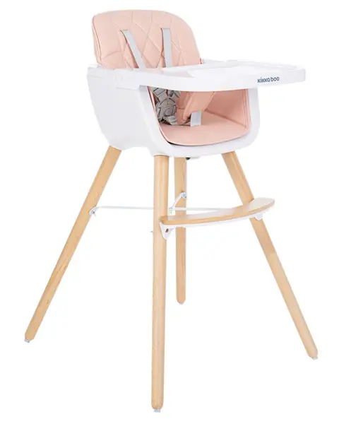 Scaun de masa 2 in 1 Kikka Woody 2020 Pink