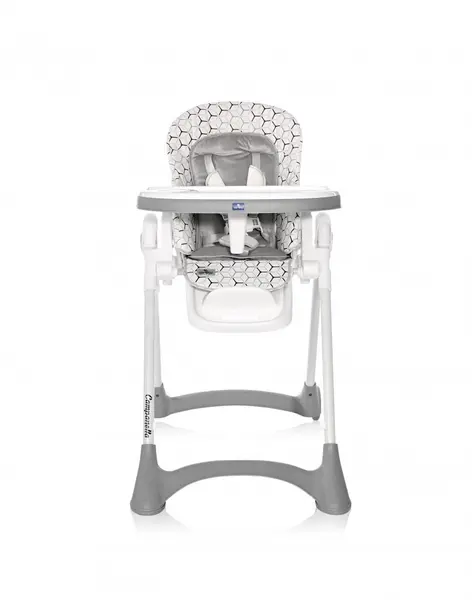 Scaun de masa Campanella reglabil 6-36 luni Grey Net