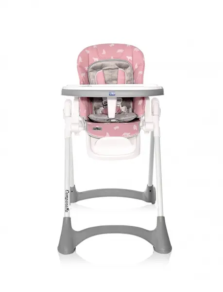 Scaun de masa Campanella reglabil 6-36 luni Pink Bears