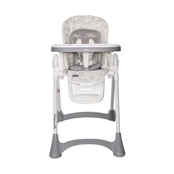 Scaun de masa Campanella reglabil 6-36 luni White Fluff