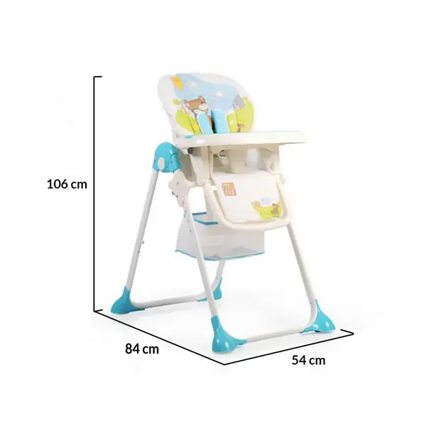Scaun de masa Cangaroo Hunny Blue