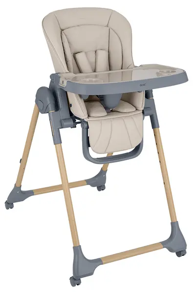 Scaun de masă Kikkaboo - Olive 2, bej