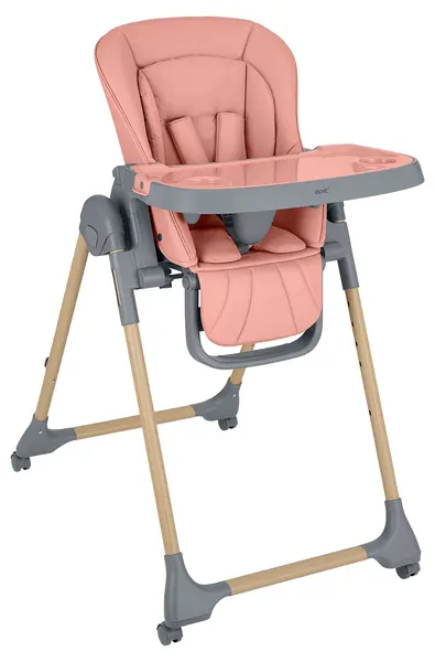 Scaun de masă KikkaBoo - Olive 2, Pink