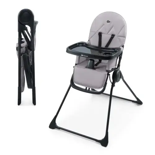 Scaun de masa KinderKraft Binci, 6 Luni+, maxim 15 kg, Gri