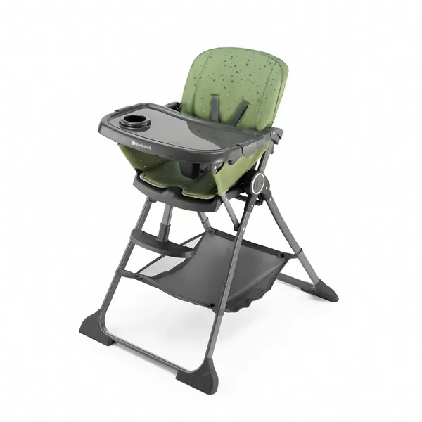 Scaun de masa Kinderkraft Foldee, pliabil, verde KID922444, la doar 410,00 lei