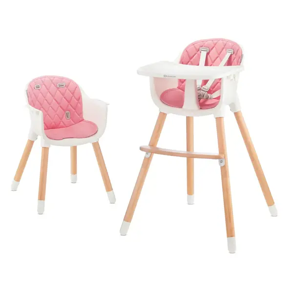 Scaun de masa Kinderkraft Sienna, 2 in 1, roz KID915132, la doar 477,00 lei