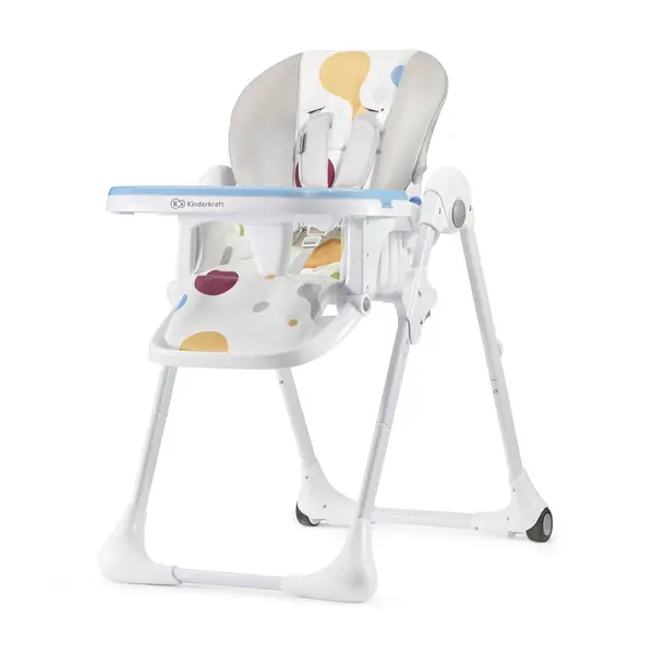 Scaun de masa Kinderkraft Yummy, pliabil, multicolor KID910274, la doar 524,00 lei