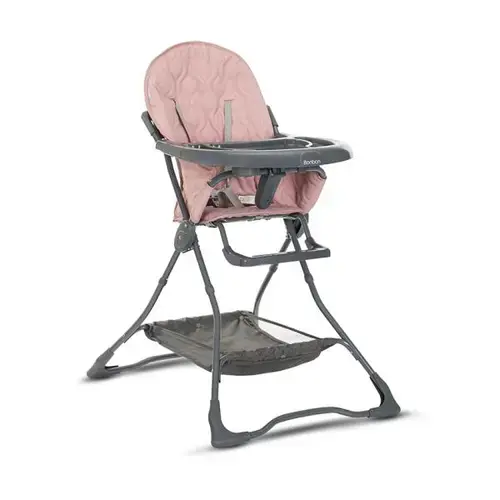 Scaun de masa Lorelli Bonbon, 6 luni+, pliabil, Roz