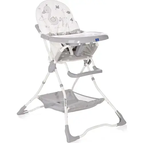 Scaun de masa Lorelli Bonbon Grey Swan, Gri